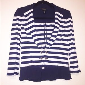 💕 White House Black Market Stripper Blazer